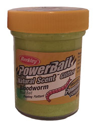 PowerBait bloodworm glitter