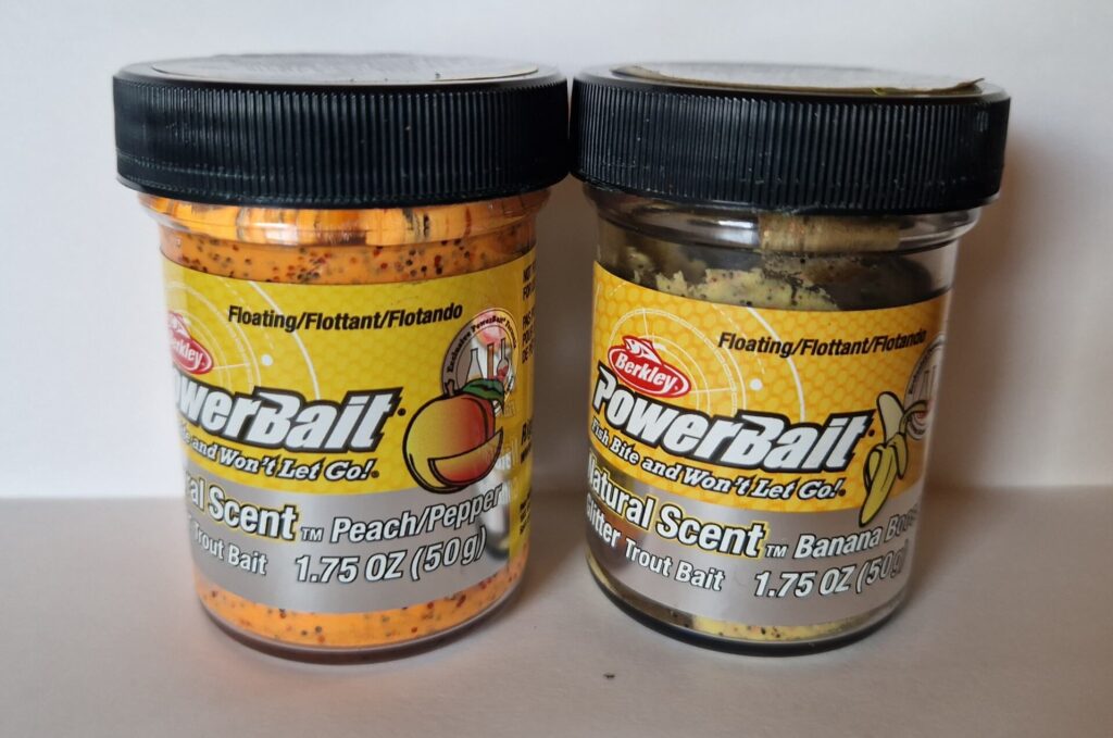 Powerbait med frugt og glimmer