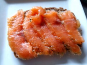 Gravad ørred